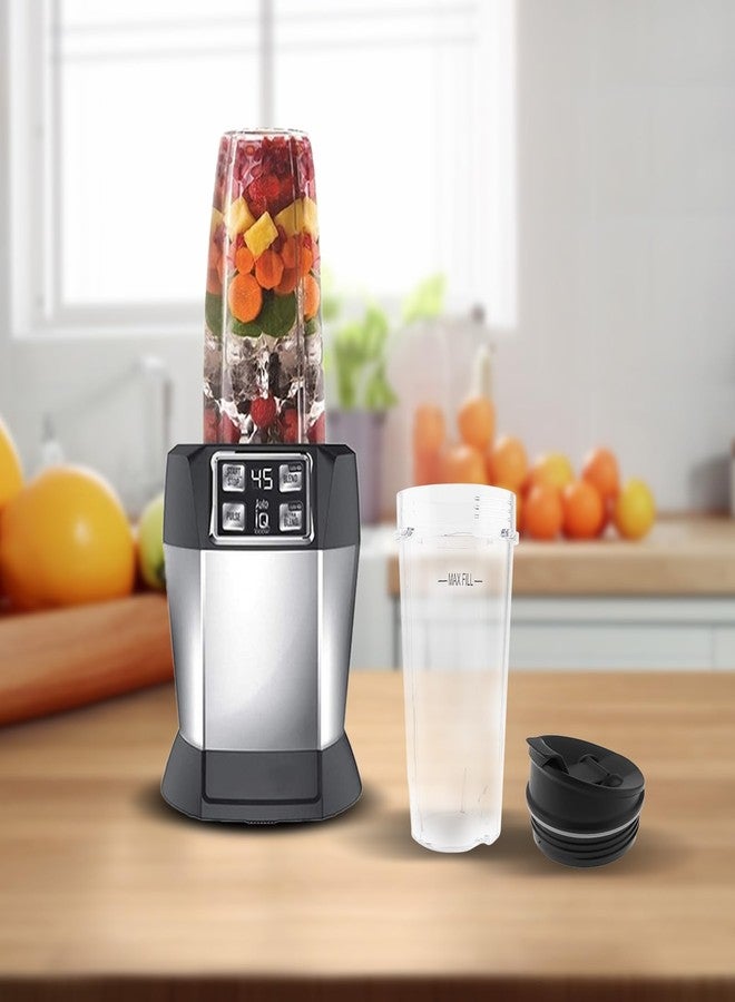 TQEONKL Blender Cups Replacement Parts 2PC, 16oz Ninja Juicer Cups Come with To-Go Lids, Compatible with Nutri Ninja Blenders QB3000SSW 30 / QB3000QR 30 / QB3000QBK / QB3001SS / QB3005, Ninja Blender Cups - Image 2